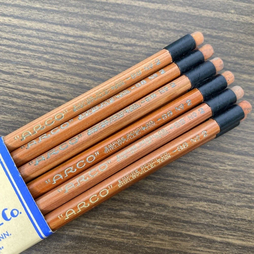 VTG 1 Dozen UNSHARPENED Empire Pencil Co 